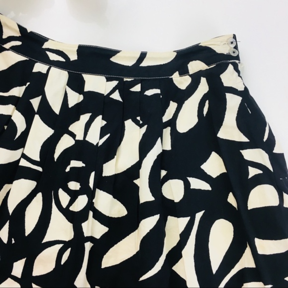 Anthropologie Fei Swirl Print Skirt - Picture 3 of 6
